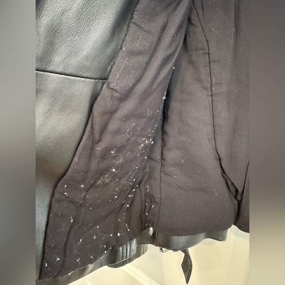 IRO Han Black Leather Jacket - Picture 8 of 8